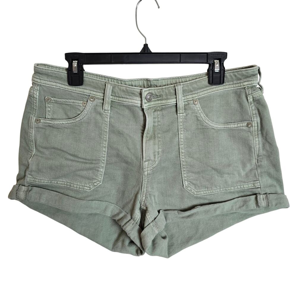 American Eagle Green Easy Shortie Size 10